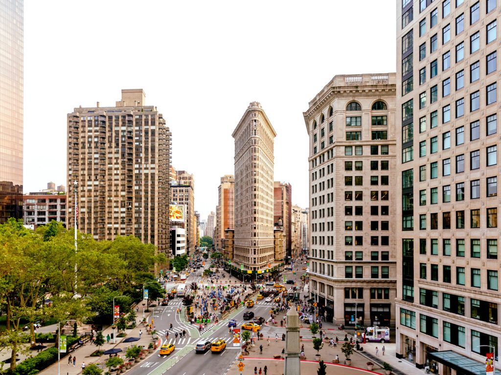 Flatiron Building in Manhattan, New York City