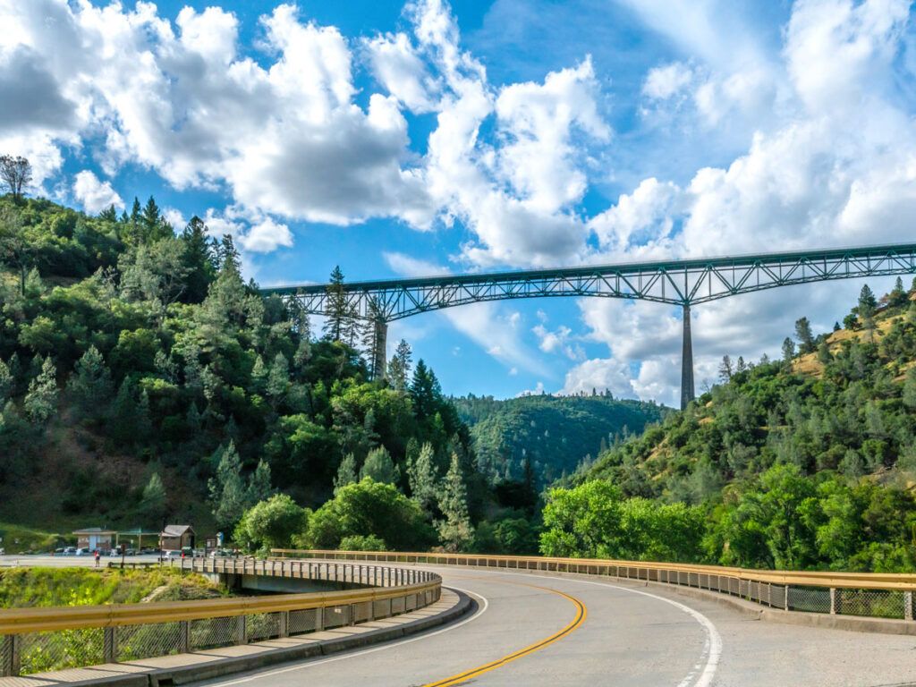 Forest Hill Bridge in Auburn, California