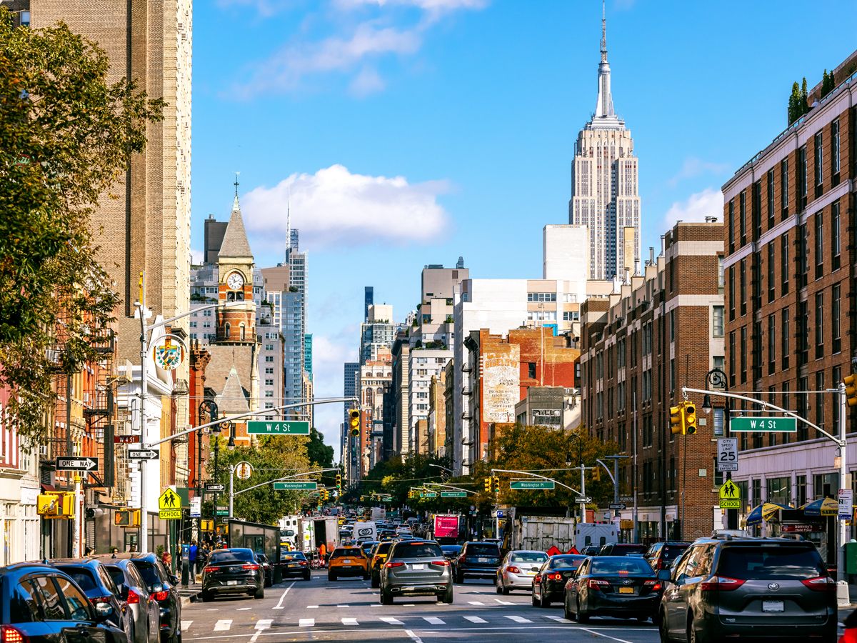 Street in Manhattan, New York City