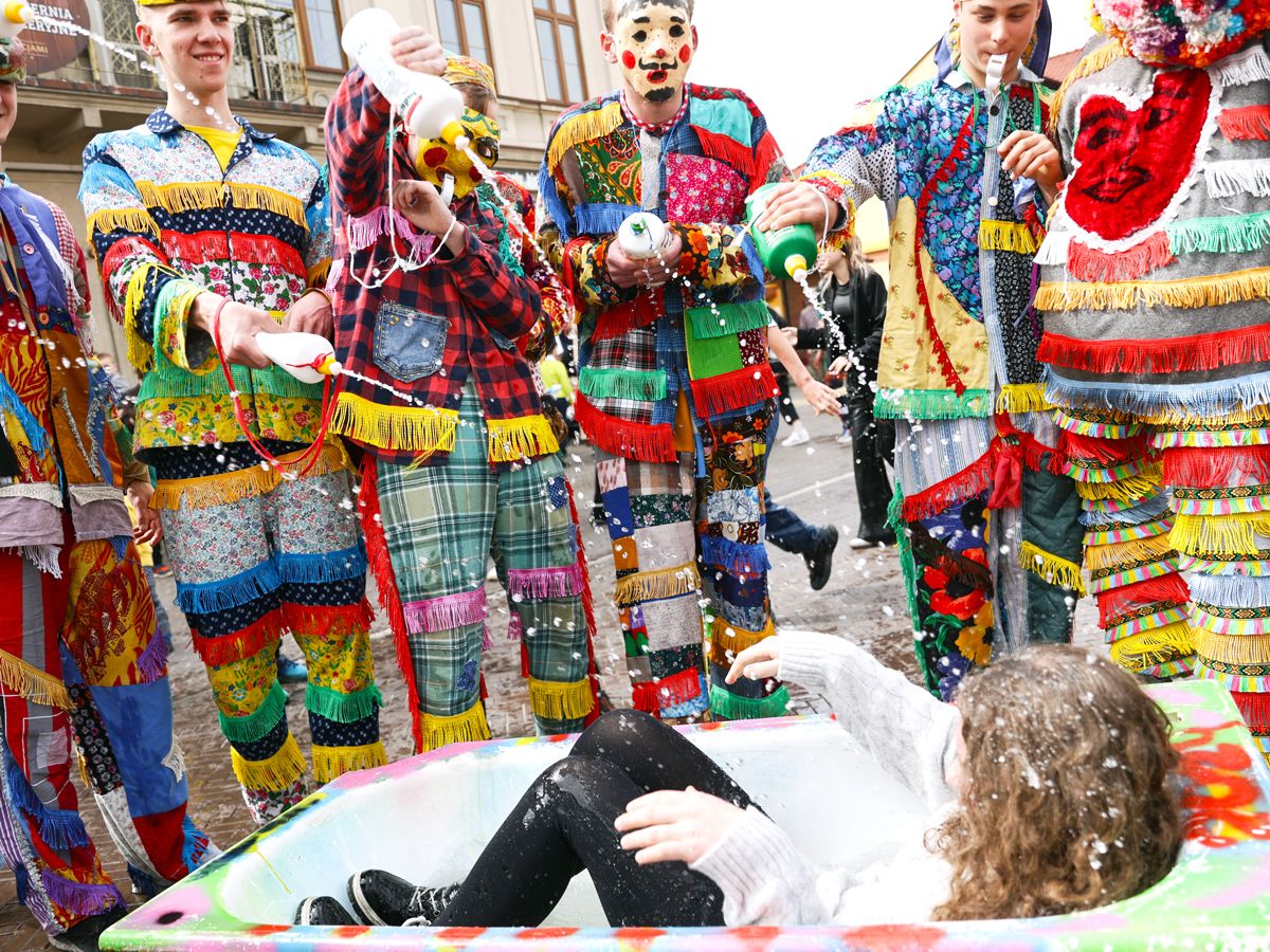 Poland's Wet Monday celebrations taking place