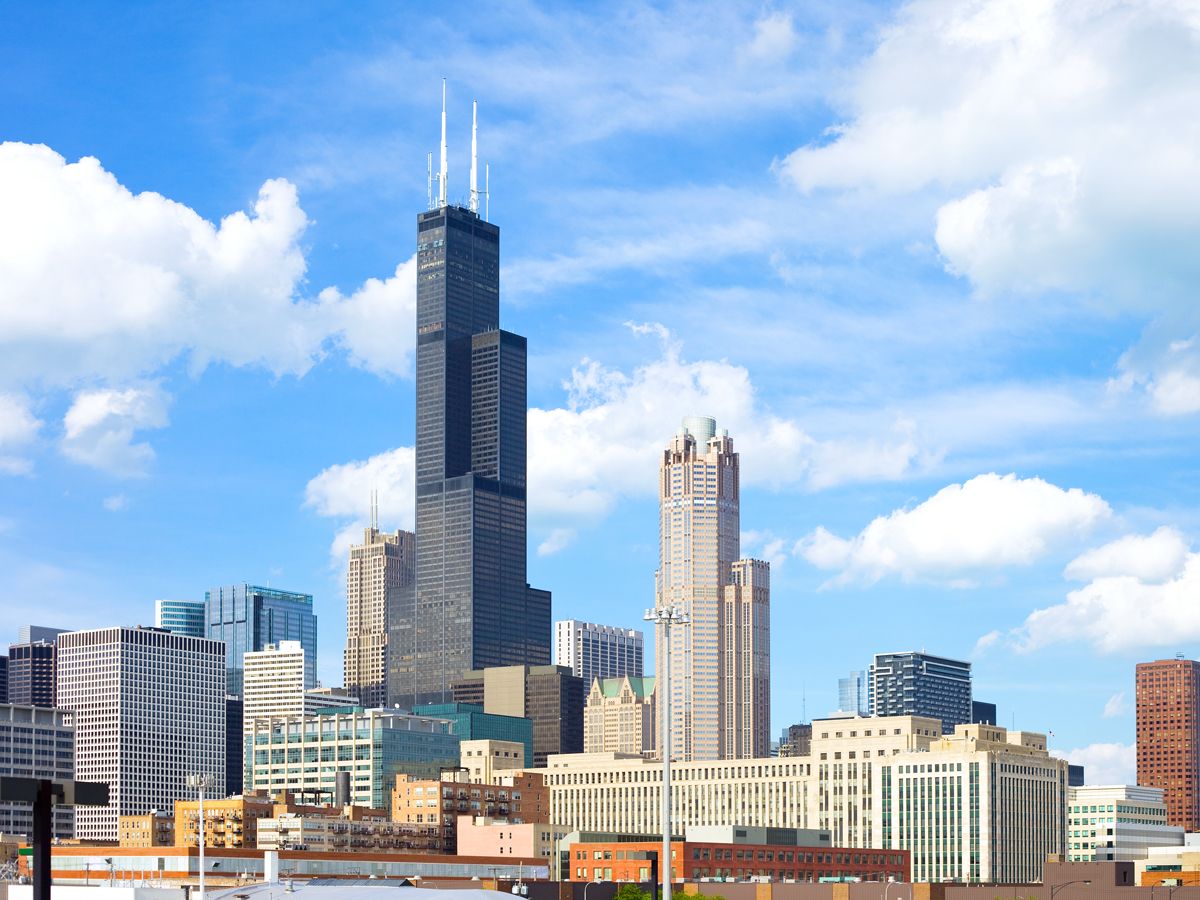 Willis Tower and Chicago skyline