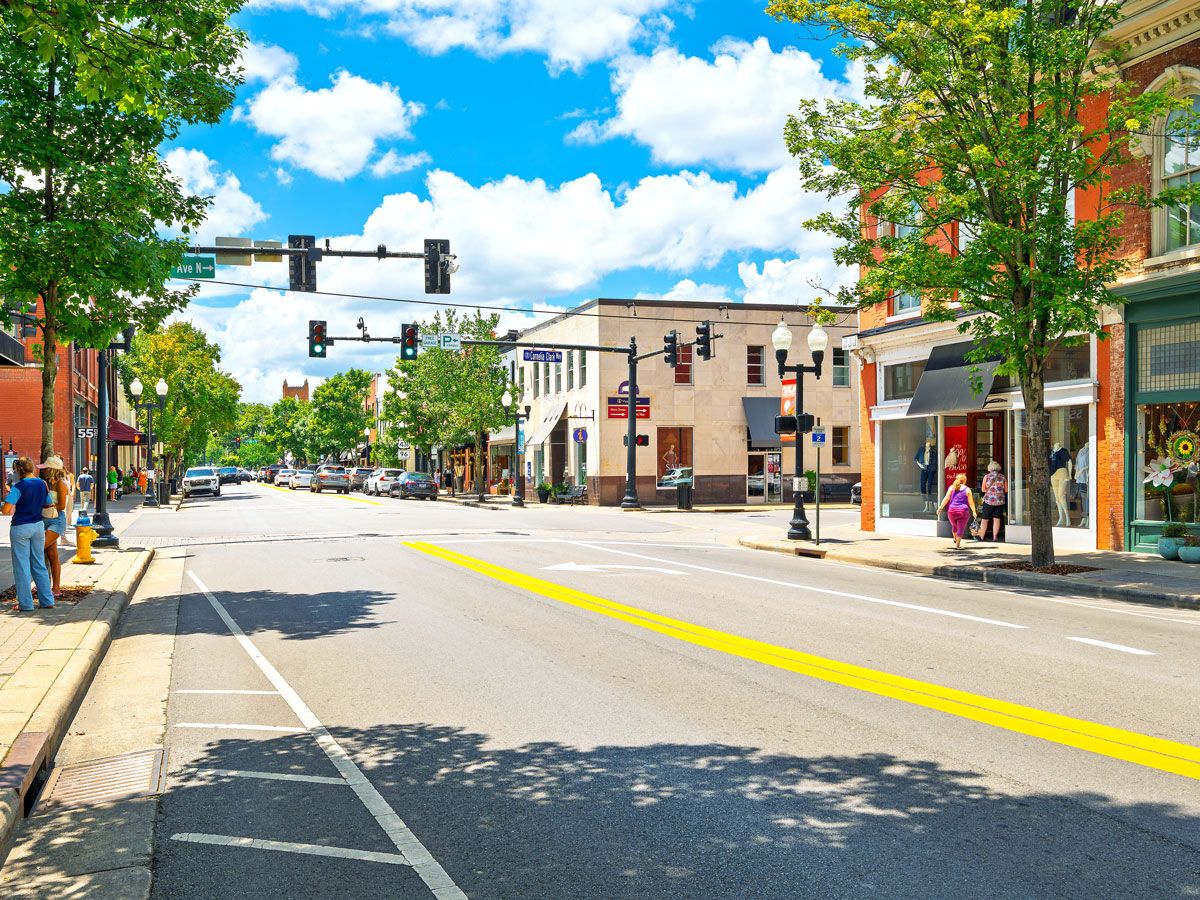 Main Street in Franklin, Tennessee