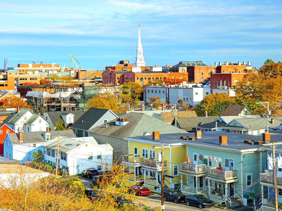 Cityscape of Portsmouth, New Hampshire