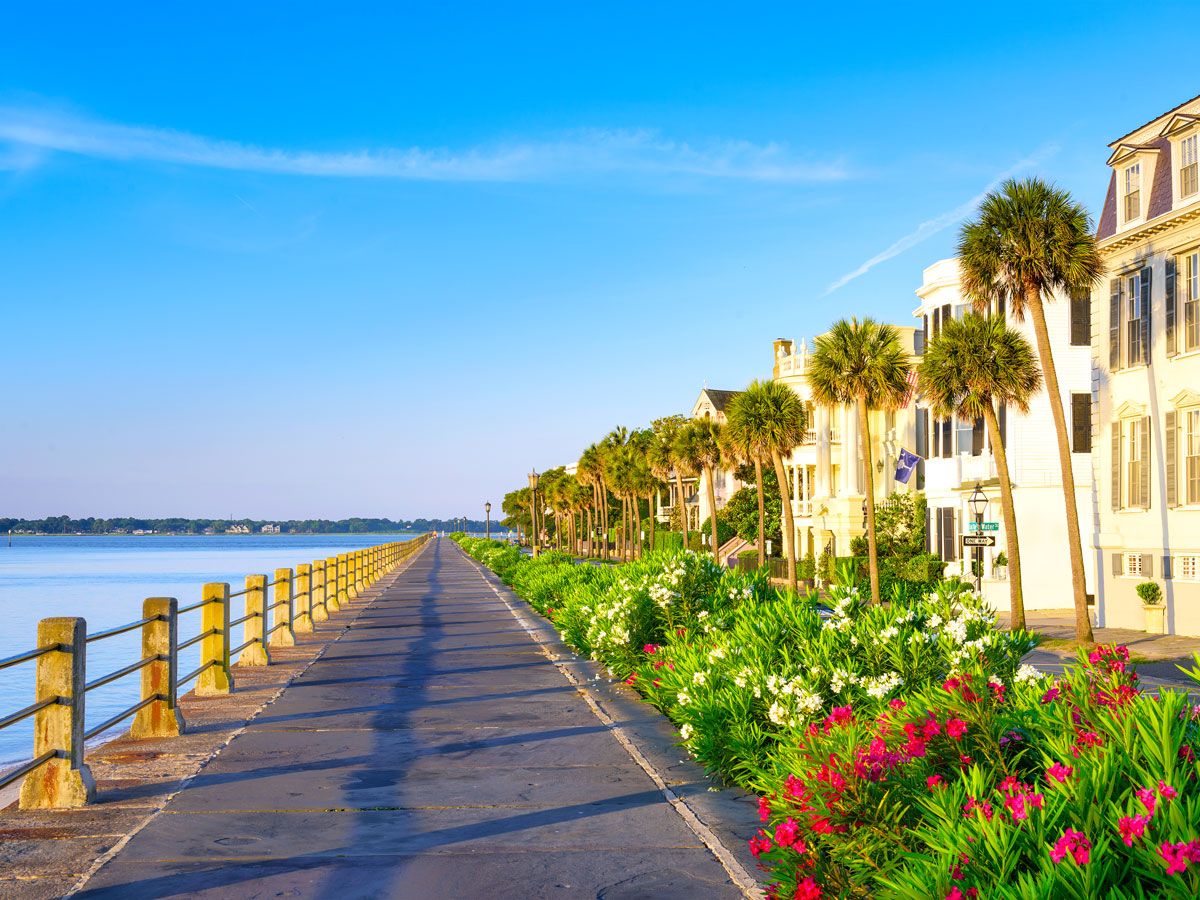 Boardwalk in Charleston, South Carolina