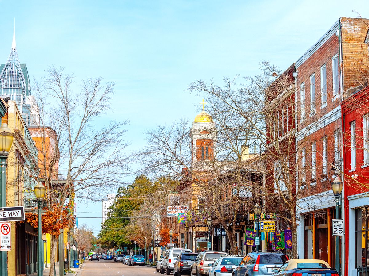 Downtown Mobile, Alabama