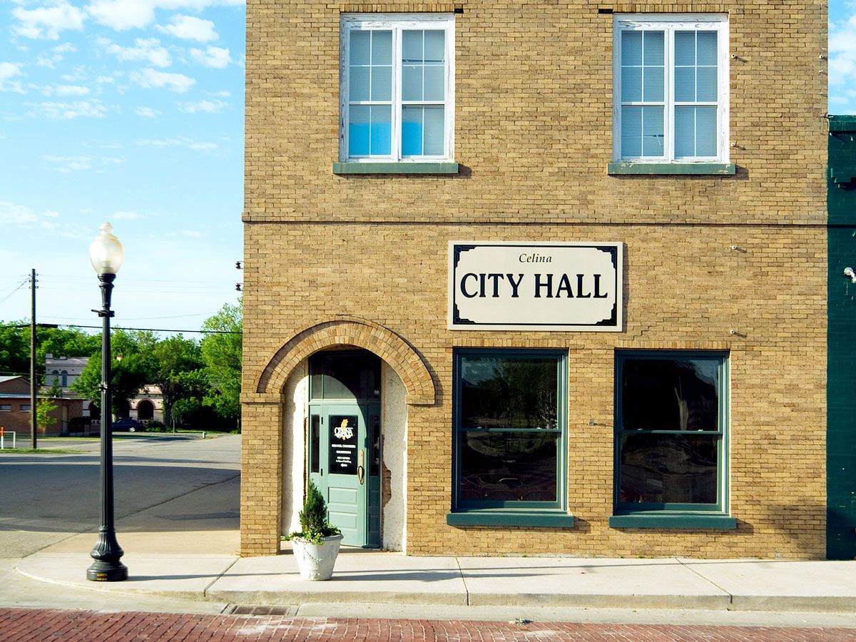 City hall of Celina, Texas