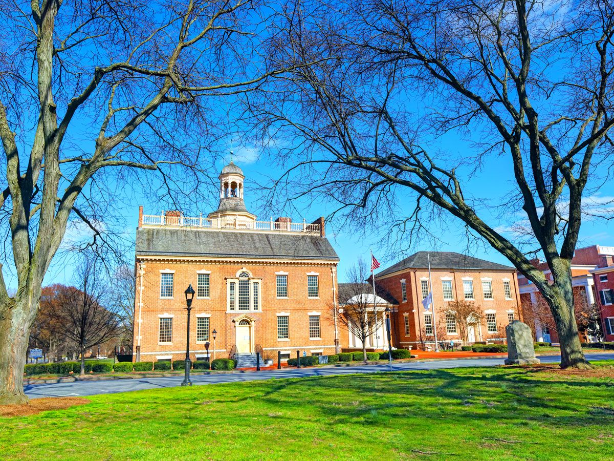 Old State House in Dover, Delaware