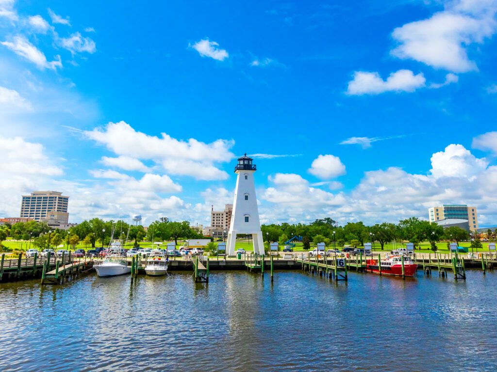 Gulfport Lighthouse in Gulfport, Mississippi