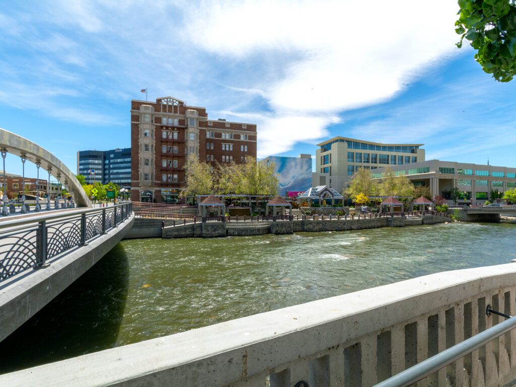 Cityscape of Reno, Nevada