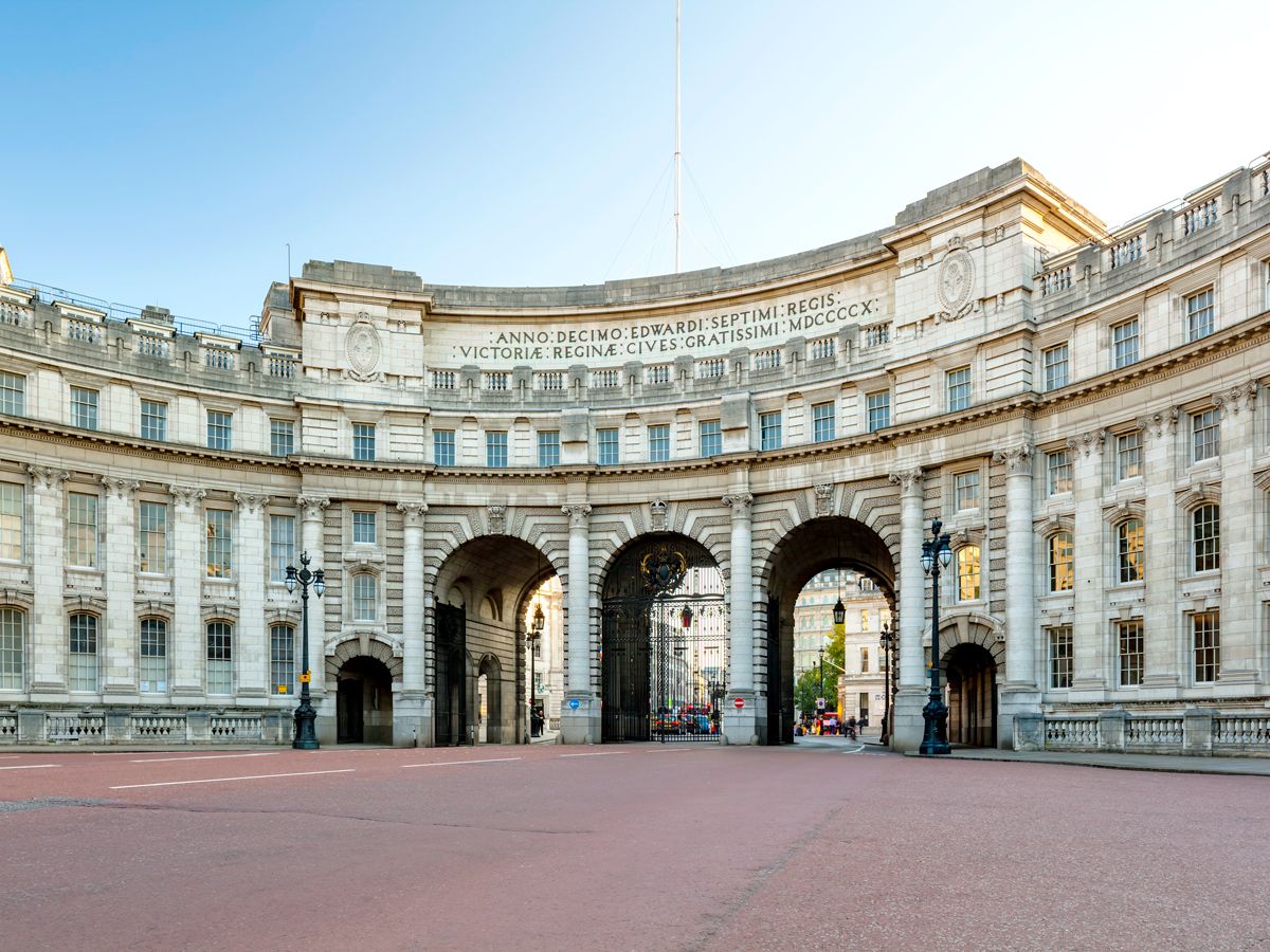 Admiralty Arch in London, England