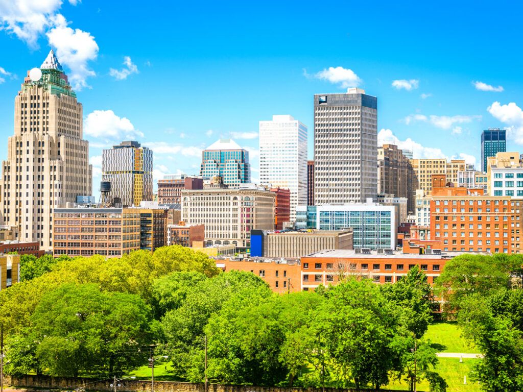 Skyline of Cleveland, Ohio