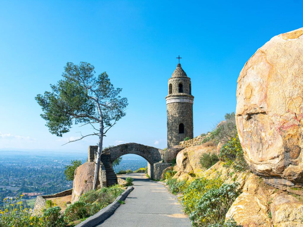 View from Mount Rubidoux in Riverside, California