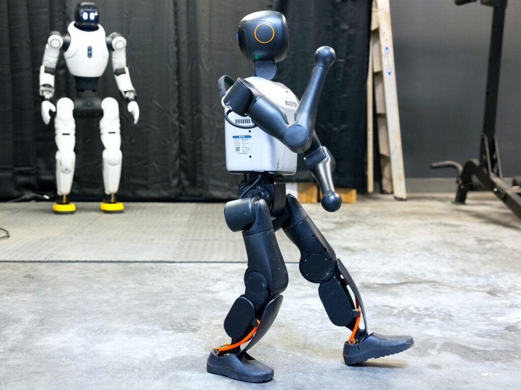 Stewie the robot pictured at the Robot Studio in Dallas