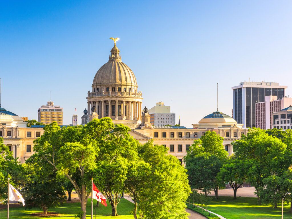 Mississippi State Capitol in Jackson