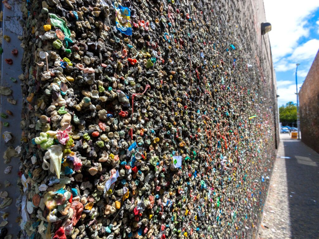 Bubblegum Alley in San Luis Obispo, California