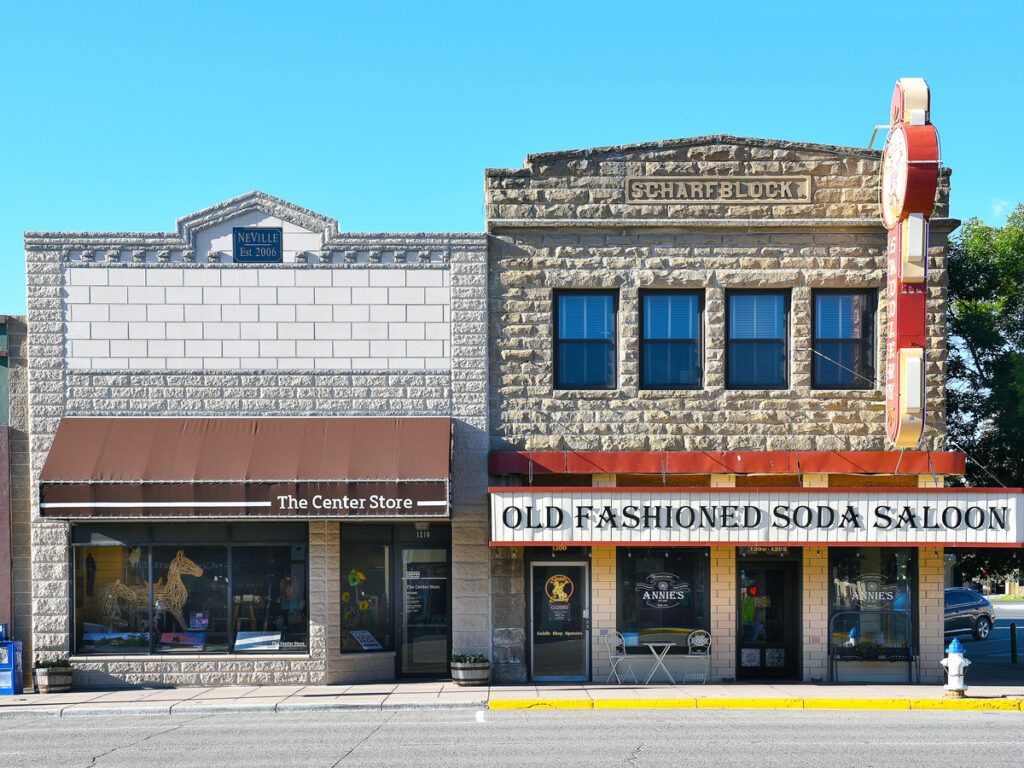 Small-town businesses in Wyoming