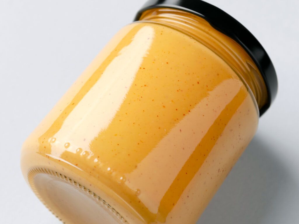 Jar of peanut butter