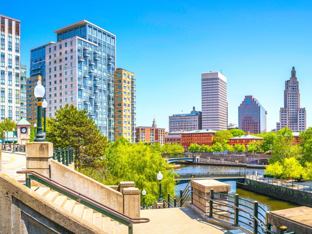Skyline of Providence, Rhode Island