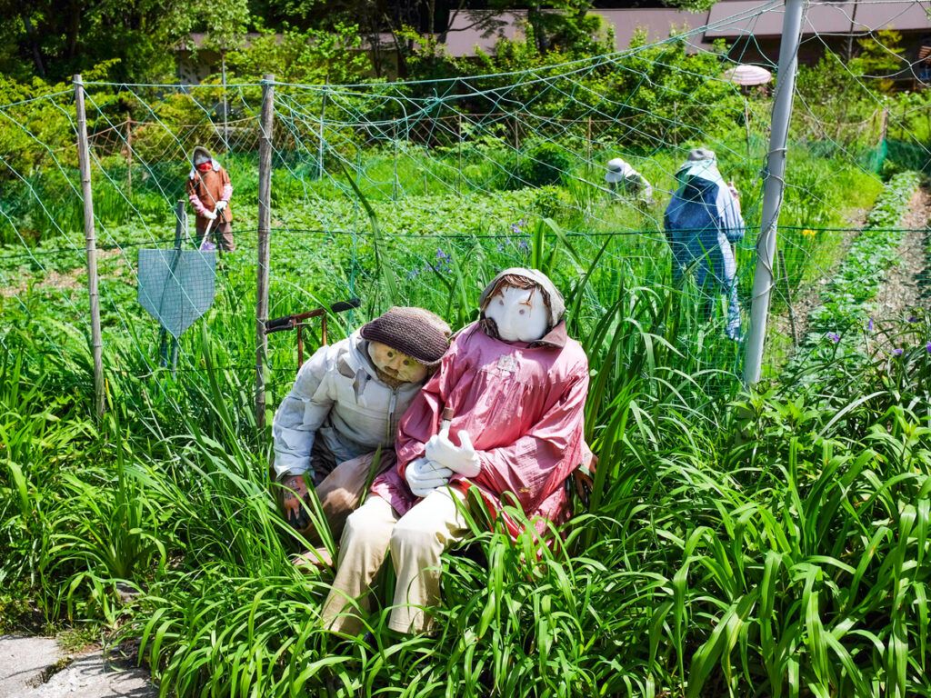 Scarecrows in Nagoro, Japan