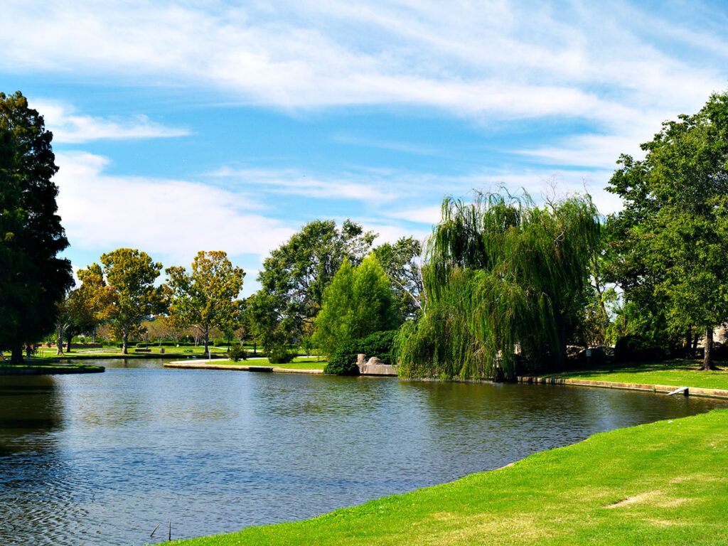 Lafreniere Park in Metairie, Louisiana