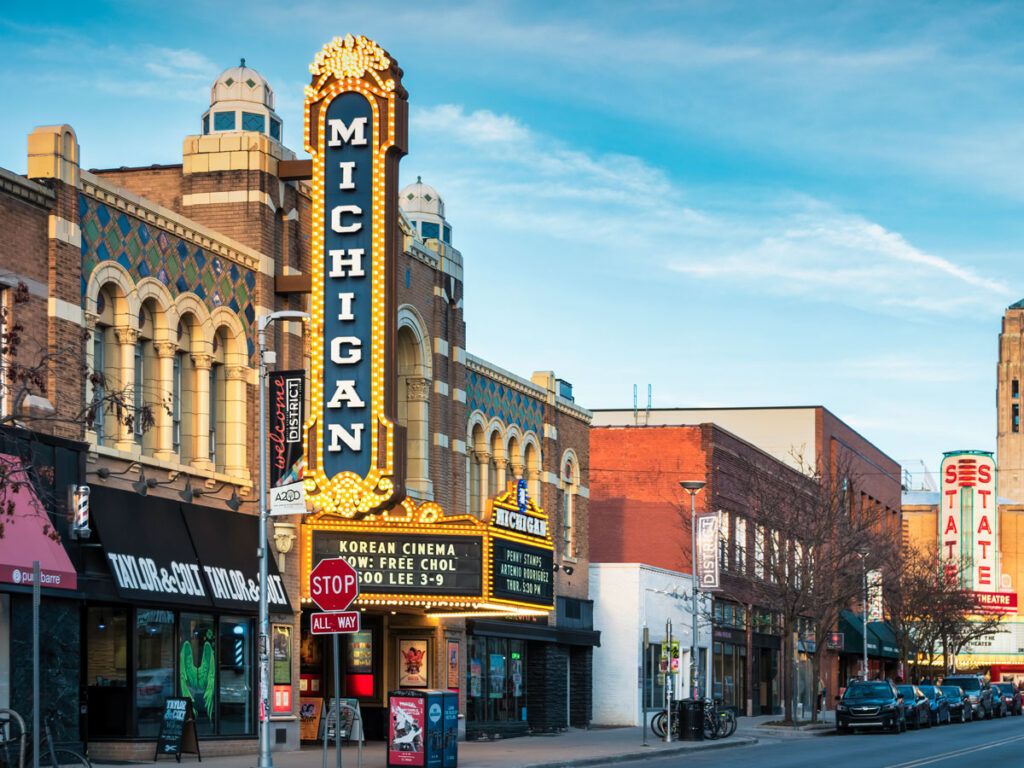 Downtown Ann Arbor, Michigan