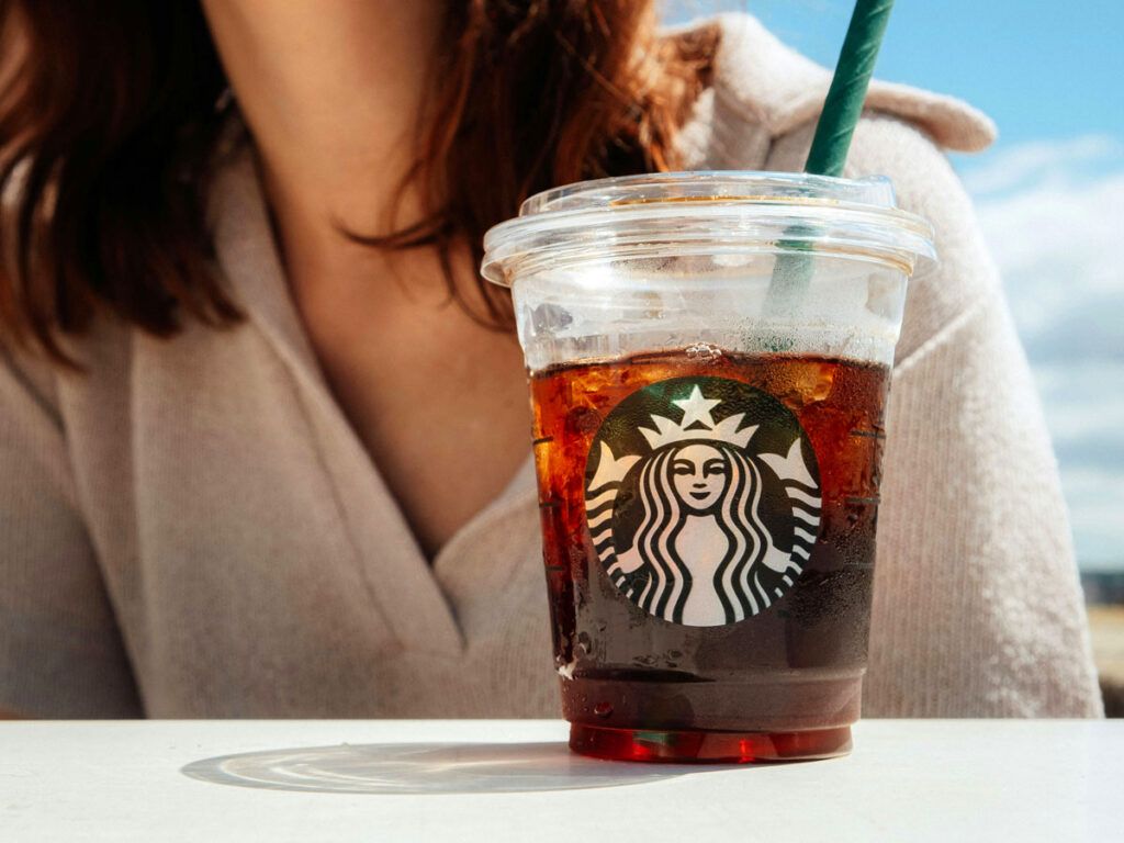 A Starbucks beverage