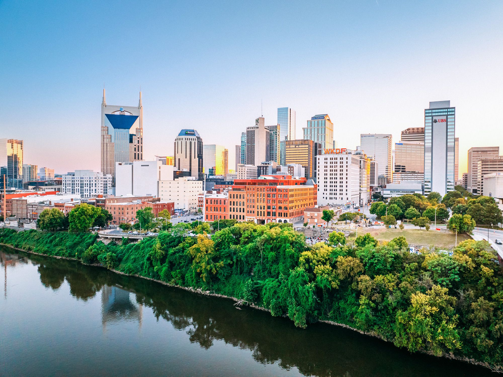 Downtown Nashville skyline