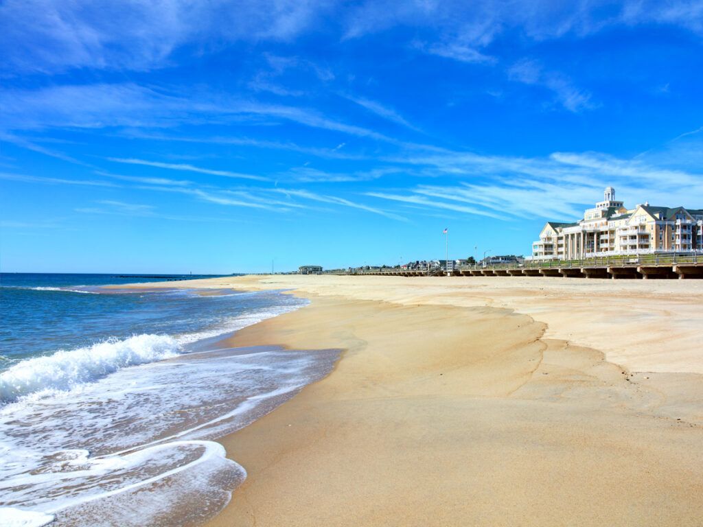 Beach in Spring Lake, New Jersey