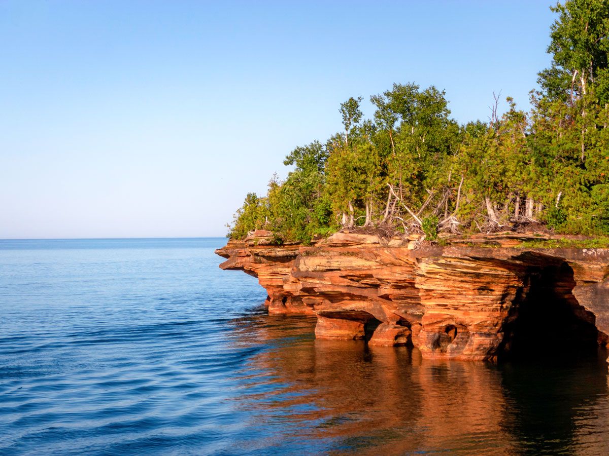 Apostle Islands National Lakeshore in Wisconsin