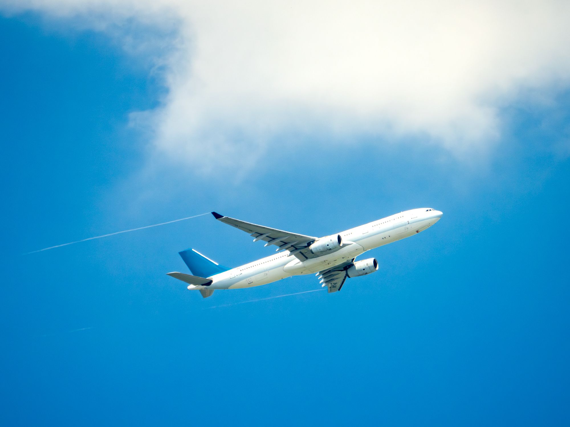 Airbus A330 during cruise