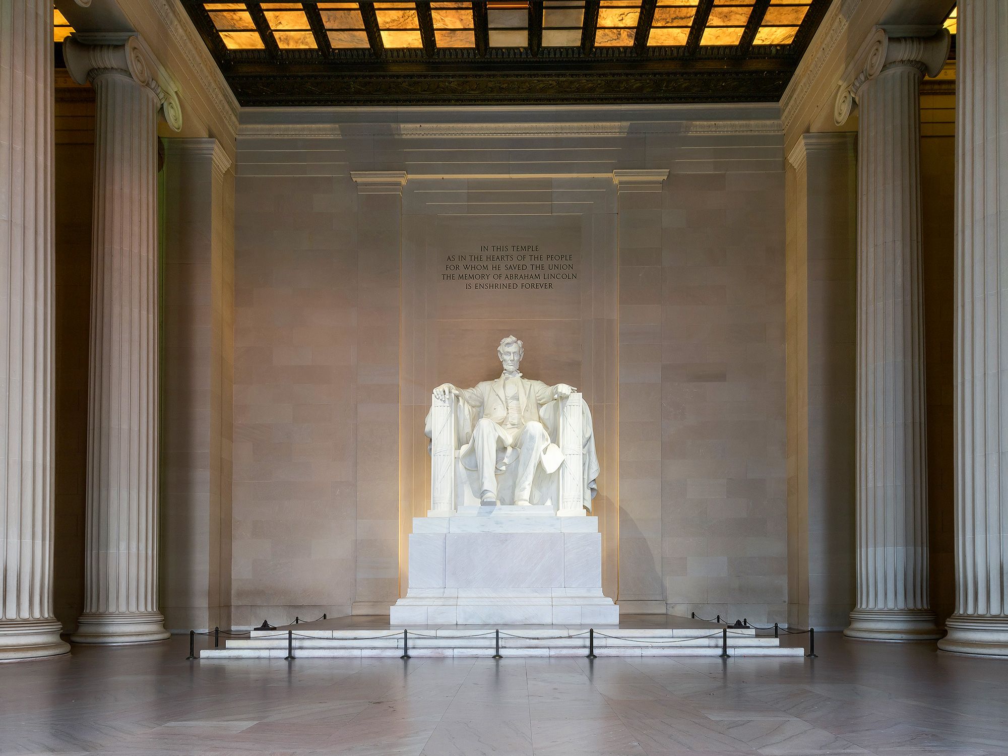 The Lincoln Memorial in Washington, D.C.