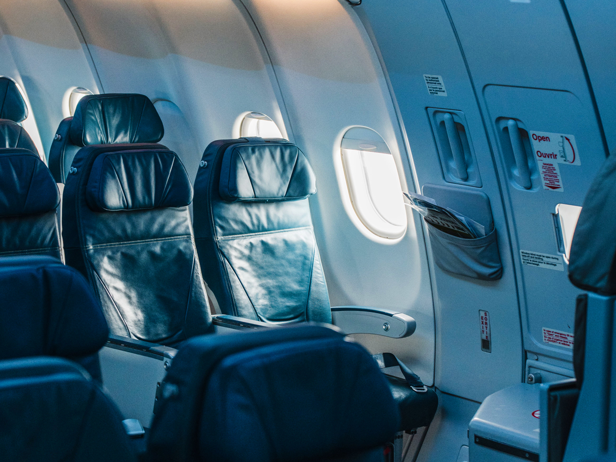 Airplane seats